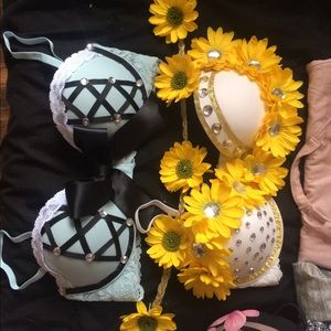 Sunflower Rave Bra